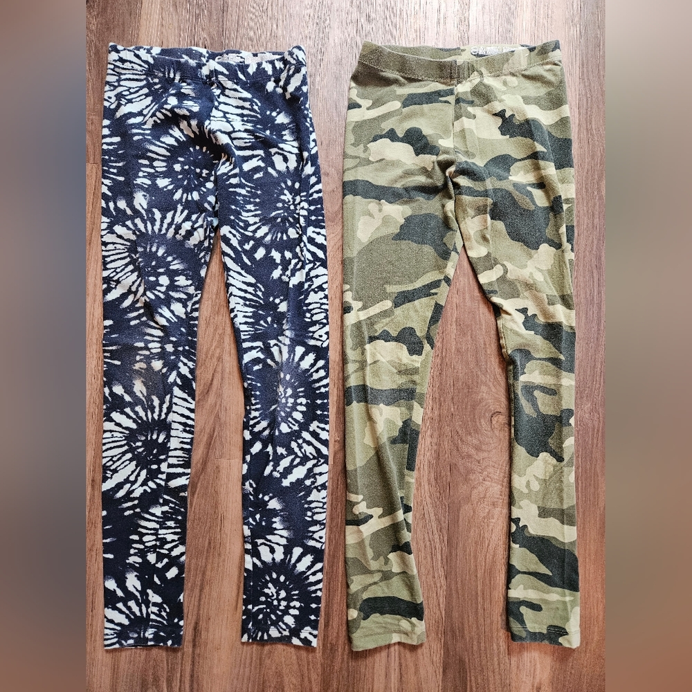 Girls Print Leggings